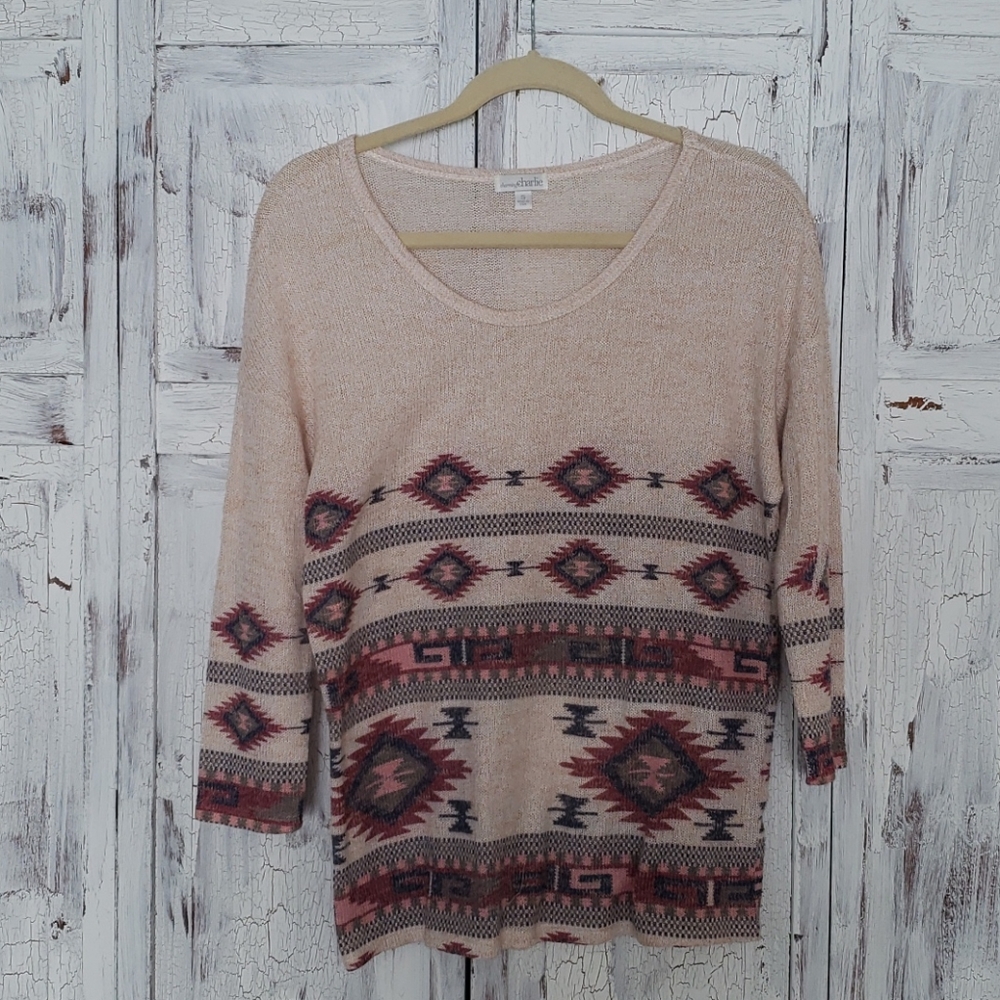3/4 sleeve top